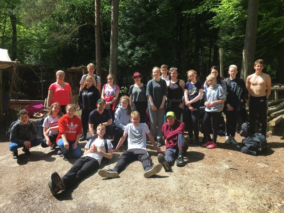 Hópmynd frá Bretlandi