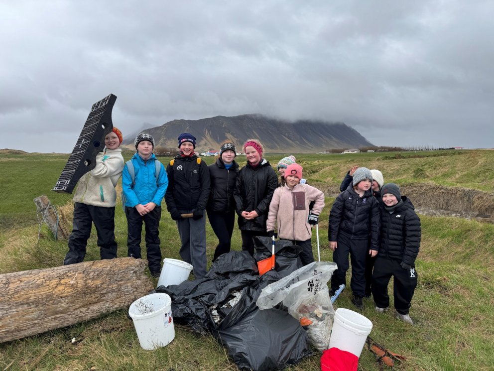 Dagur umhverfisins í Heiðarskóla