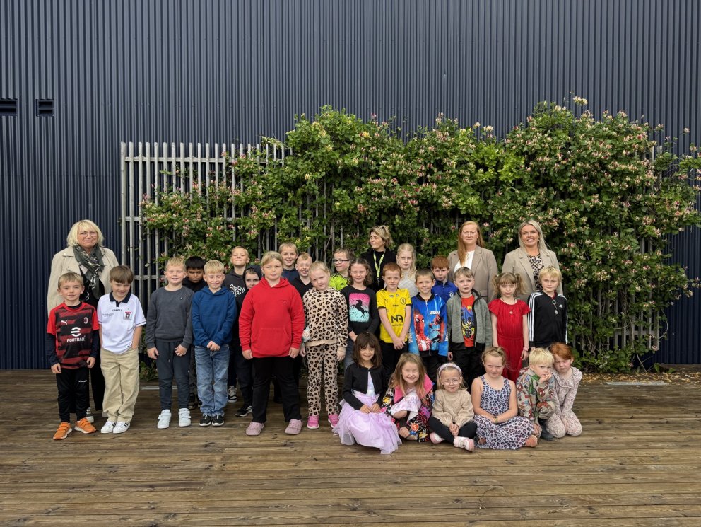 Nemendur á yngsta stigi