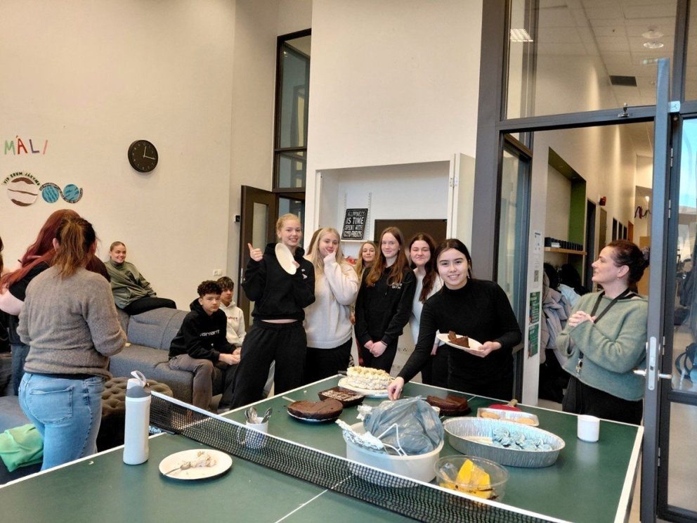 Bóndadagur og upphafi Þorra fagnað í Heiðarskóla