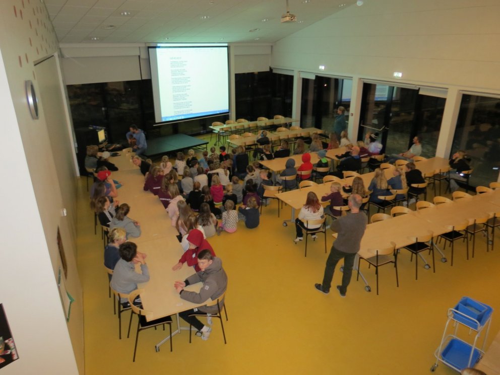 Morgunsöngur í Heiðarskóla