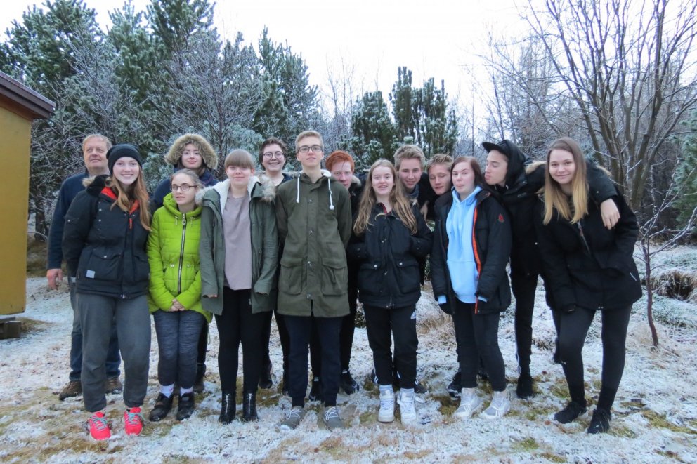 Jólatrésferð í Álfholtsskóg