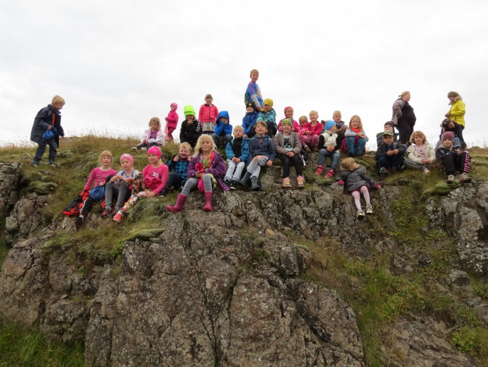 Gönguferð upp með Leirá - yngsta stig