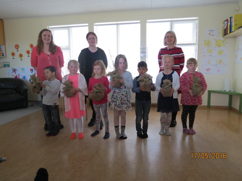 Útskrift elstu barna