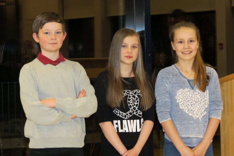 Upplestrarhátíð í Heiðarskóla