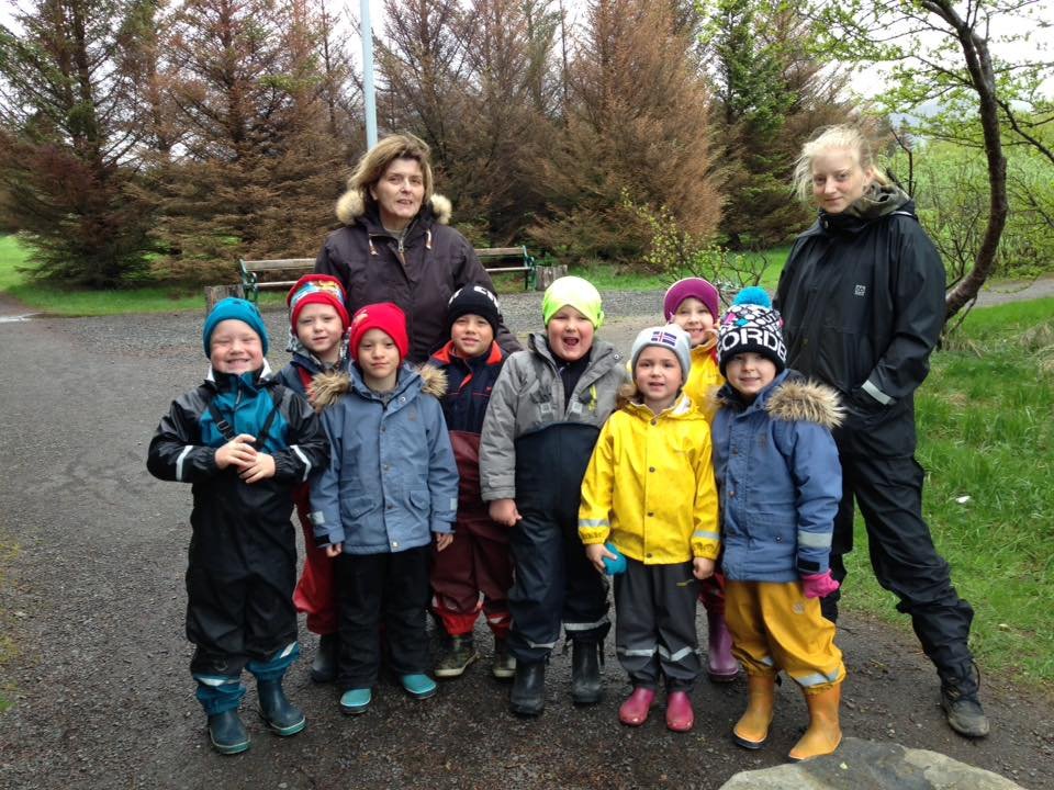 Útskriftarferð elstu barna