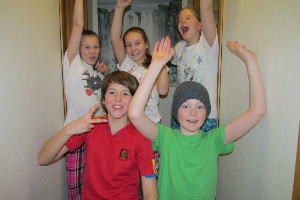 7. bekkur í skólabúðum á Reykjum