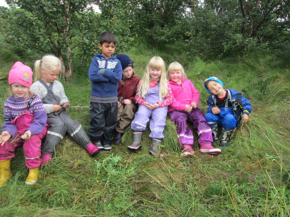 Umhverfisnefnd leikskólans.