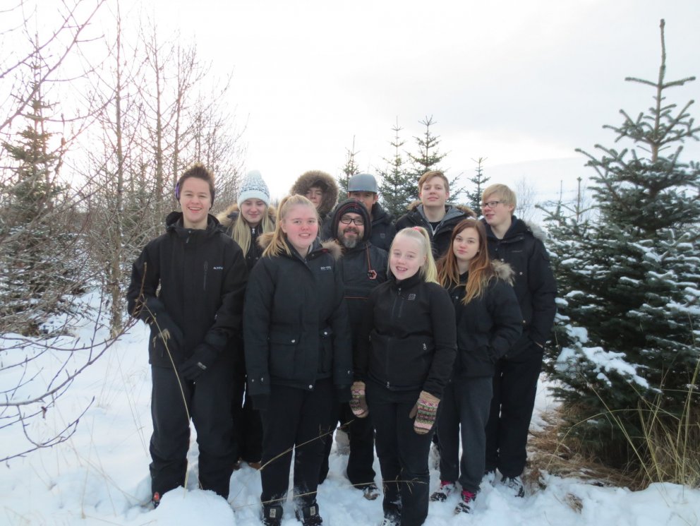 Jólaferð í Álfholtsskóg