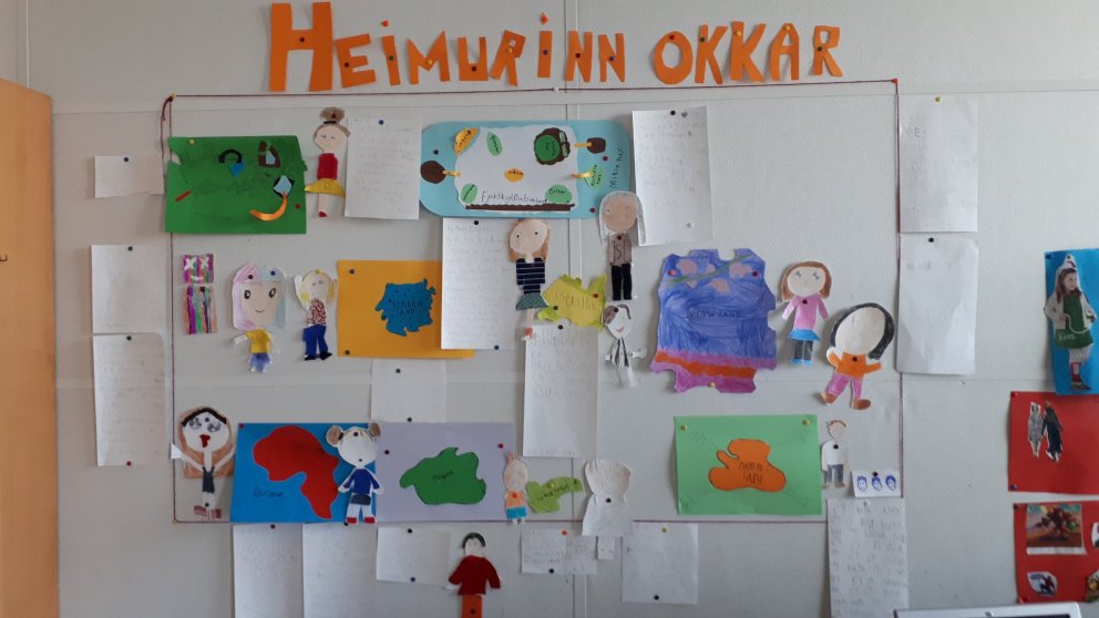 Heimurinn okkar - verkefni í 2. og 3. bekk