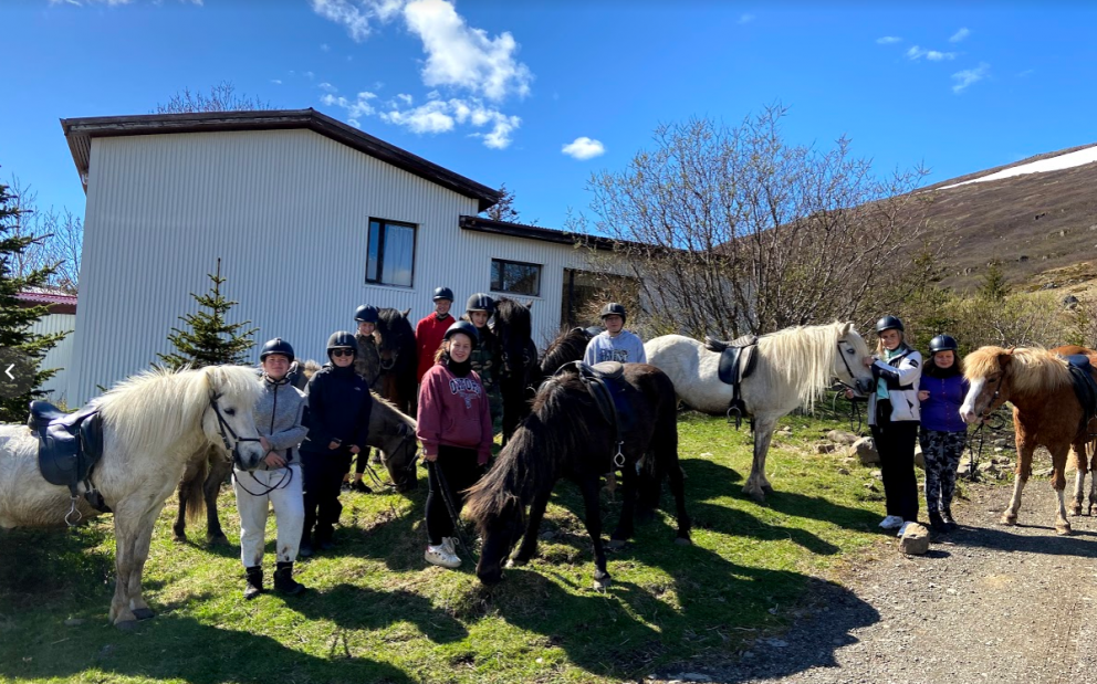 Unglingastig í vorferð