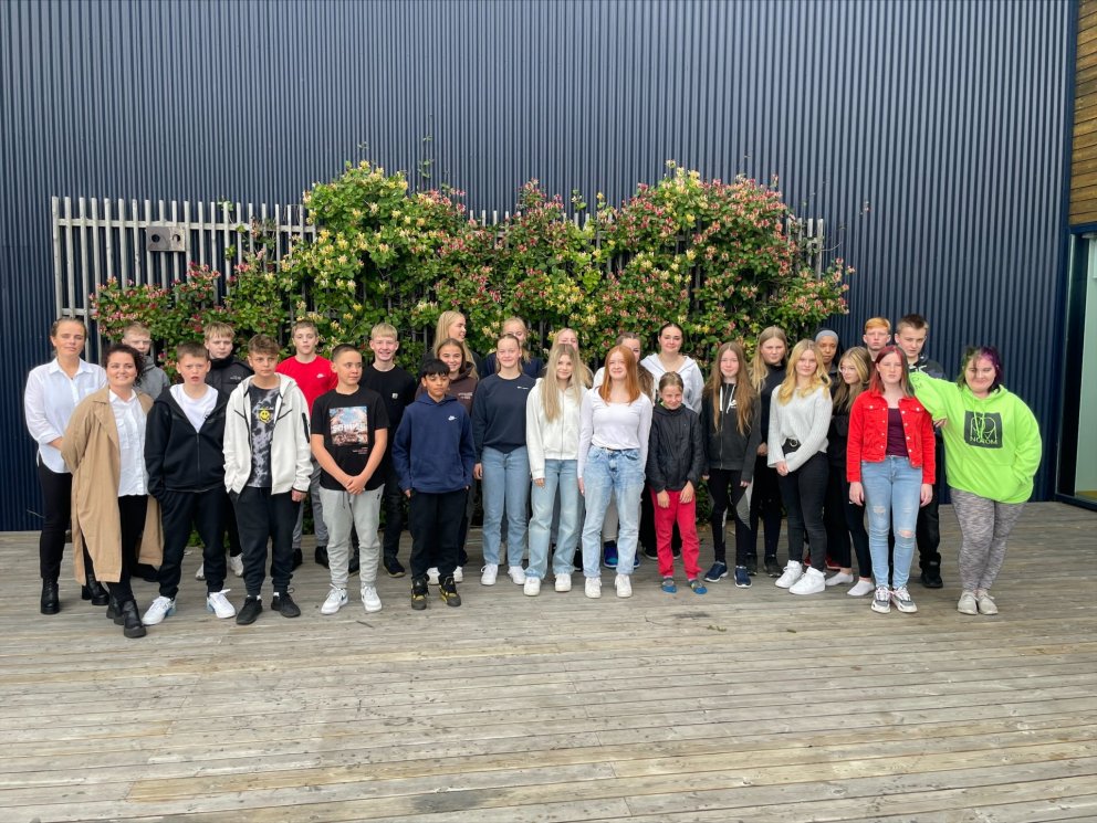 Nemendur á unglingastigi