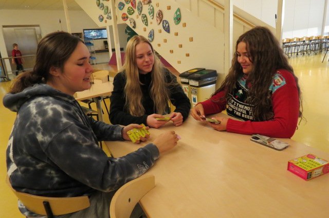 Spilavinir í heimsókn