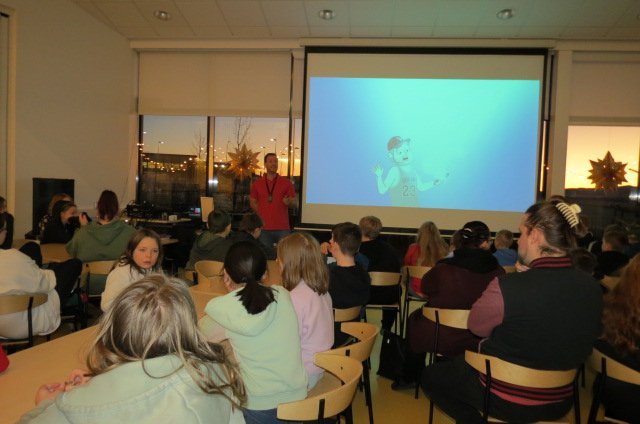 Rithöfundaheimsókn