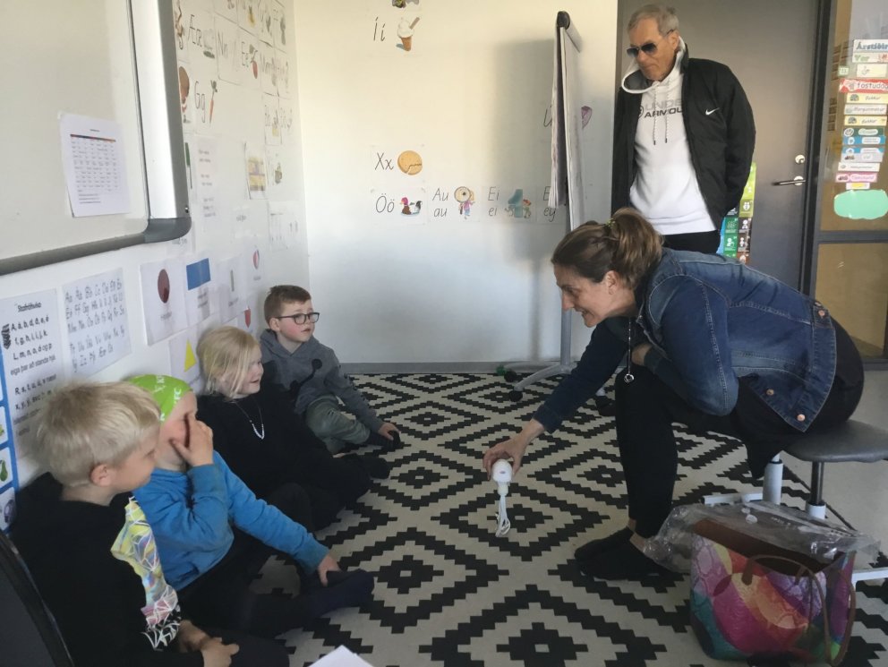 Hjólahjálmar í 1. bekk