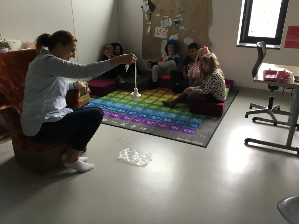 Hjálmagjöf í 1. bekk