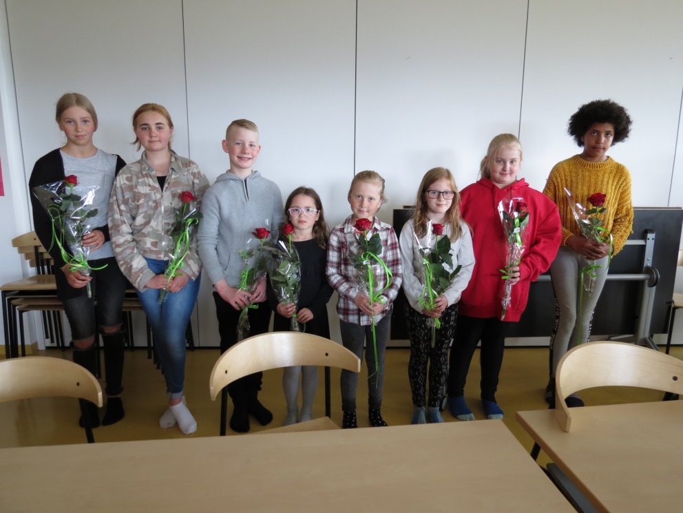 Síðasti skóladagur Heiðarskóla