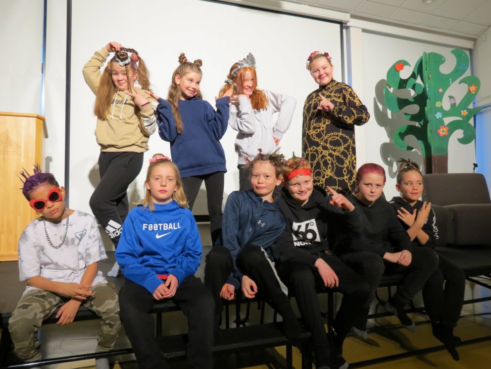 Langur dagur á miðstigi