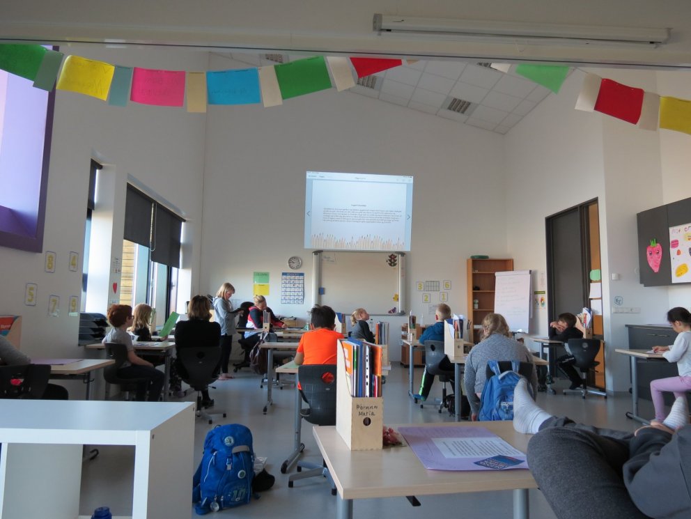 Börnin fá að velja hvað þau vilja læra