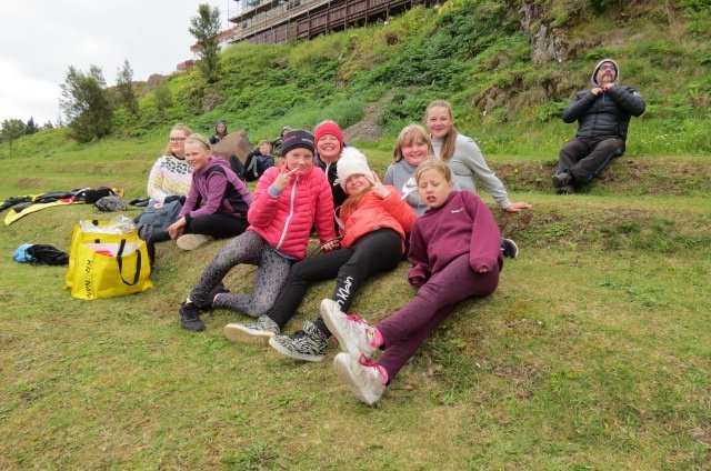 Miðstigsleikarnir í Borgarnesi