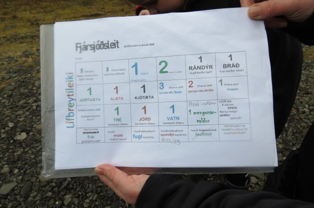 Útinámsdagur í Heiðarskóla föstudaginn 9. október