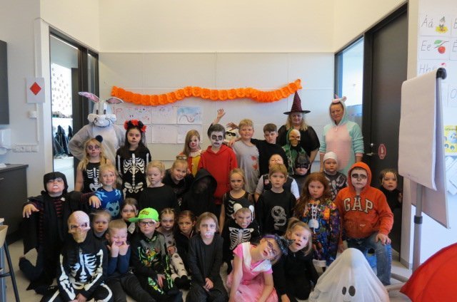 Hrekkjavaka á yngsta stigi