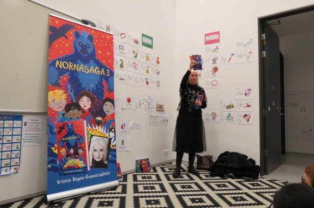 Rithöfundur í heimsókn