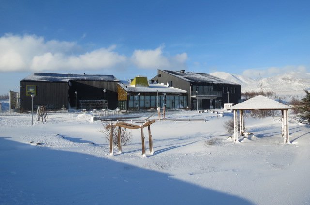 Skólahald fellur niður í Heiðarskóla í dag