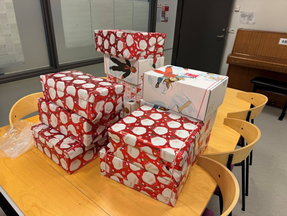 Grænfánaverkefni - Jól í skókassa