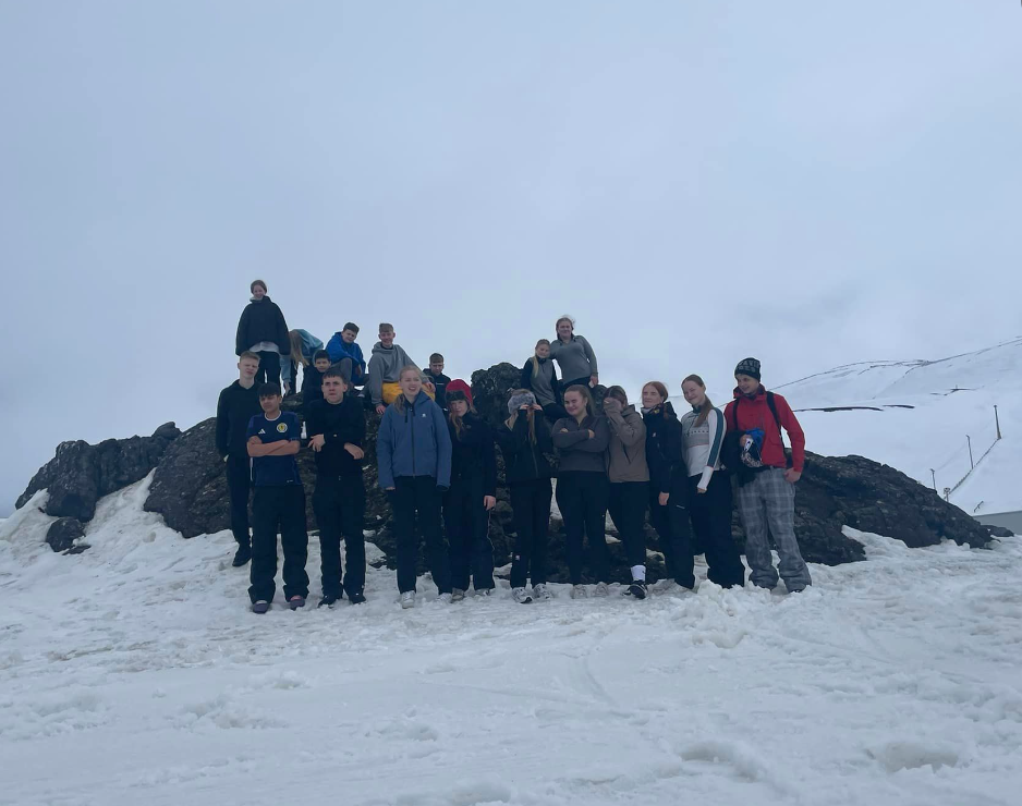 Skíðaferð unglinga