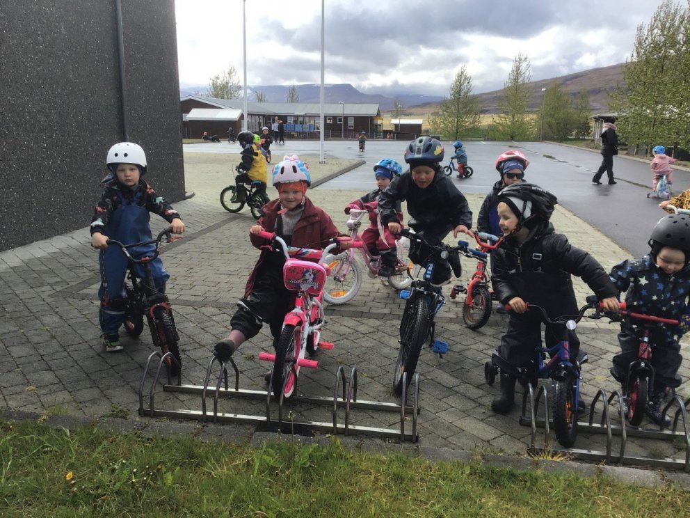 Umferðarvika í Skýjaborg og hjóladagur