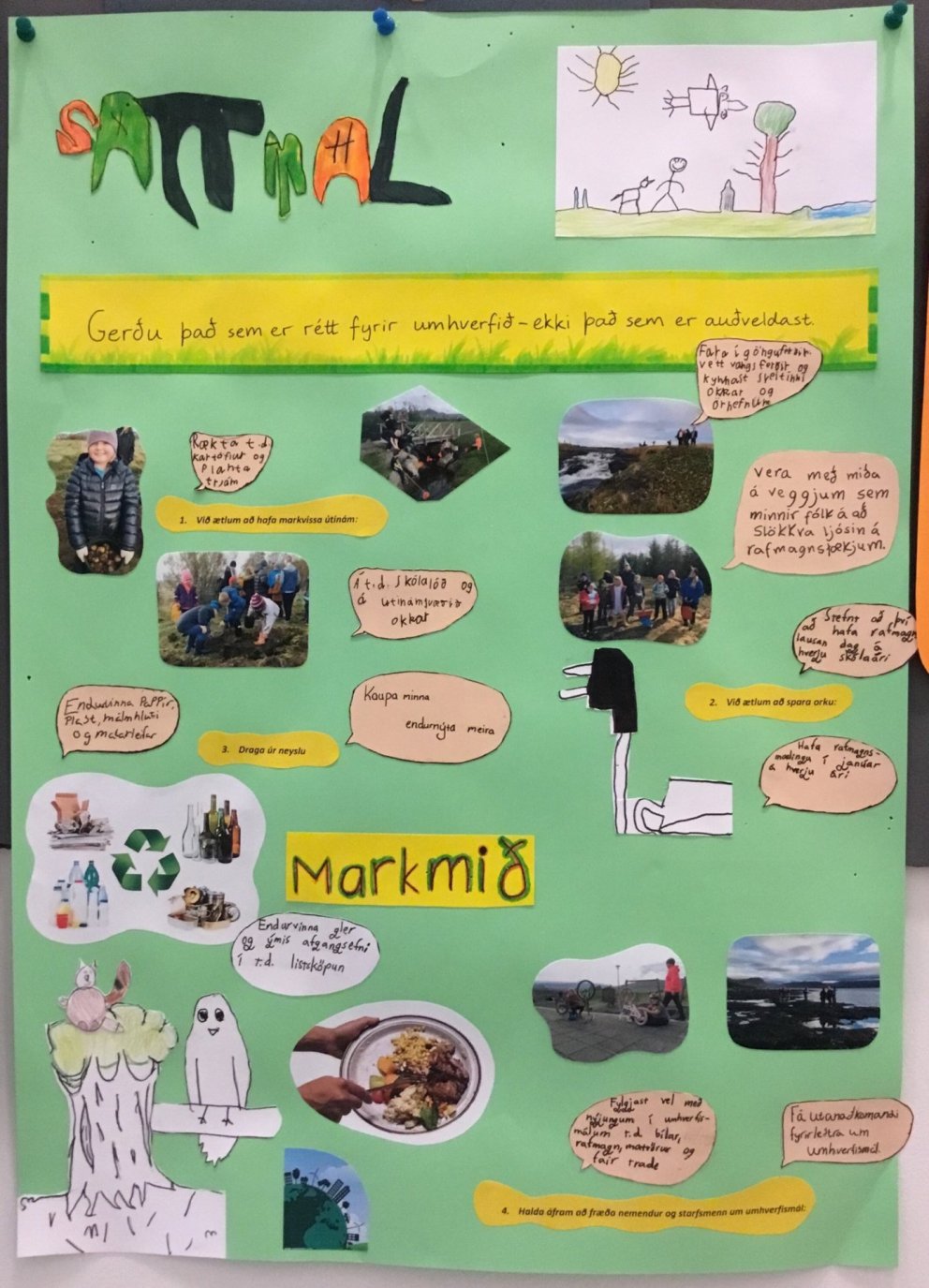 Umhverfissáttmáli Heiðarskóla