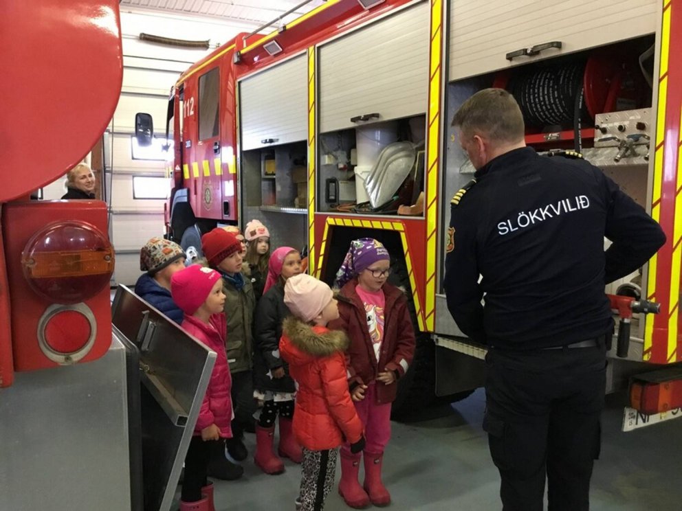 Útskriftfarferð elstu barna í Skýjaborg