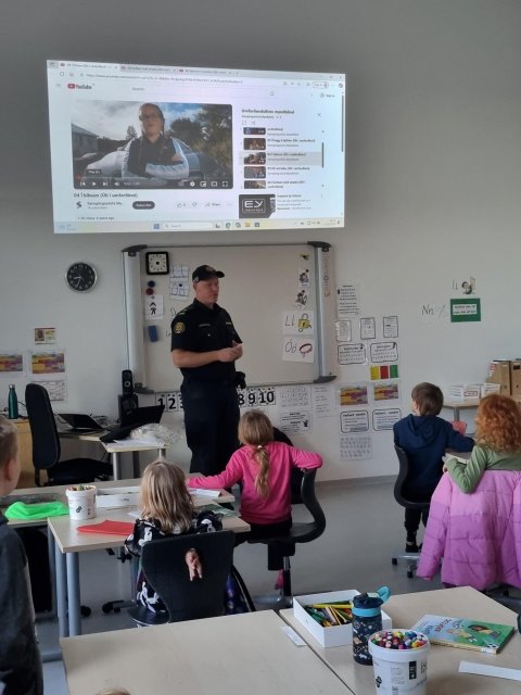 Samfélagslögreglan í 1. og 2. bekk