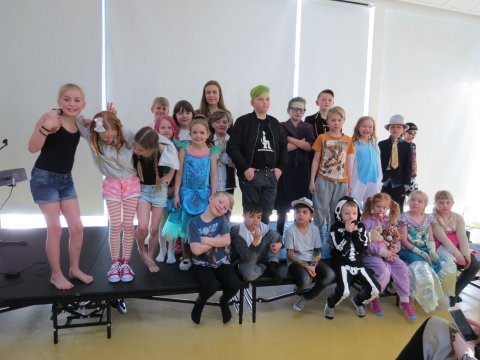 Öskudagur í Heiðarskóla