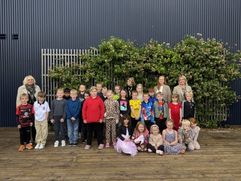 Nemendur á yngsta stigi