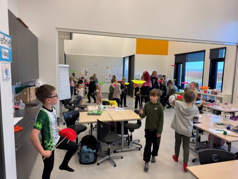 Viðburðarík vika í Heiðarskóla