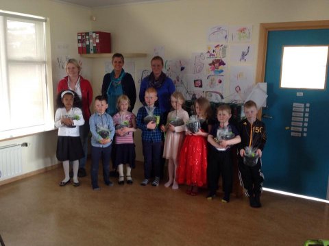 Útskrift leikskóla 2015