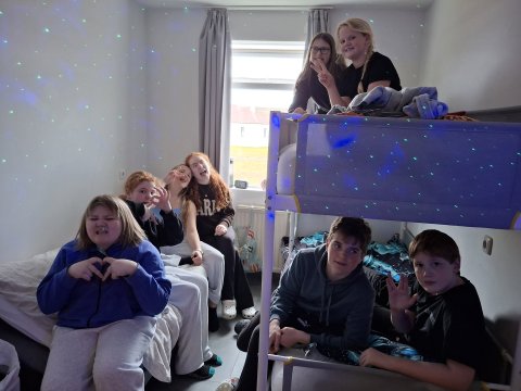 7. bekkur í skólabúðum á Reykjum