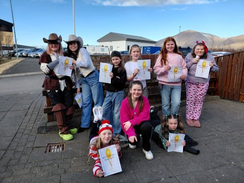 Öskudagur í Heiðarskóla