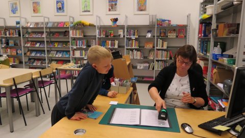 Bókasafnskerfi tekið í notkun