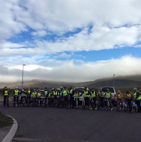 Hjólaferð unglingadeildar