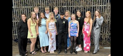 Útskrift í Heiðarskóla