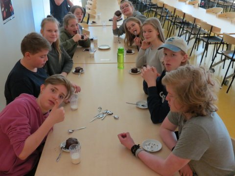 Skúffukaka eftir samræmd könnunarpróf