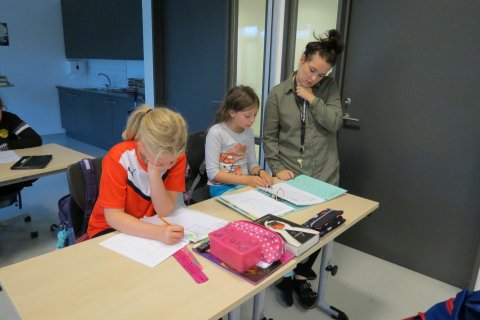 Skólastarf hefst á nýju ári samkvæmt stundaskrá í Heiðarskóla