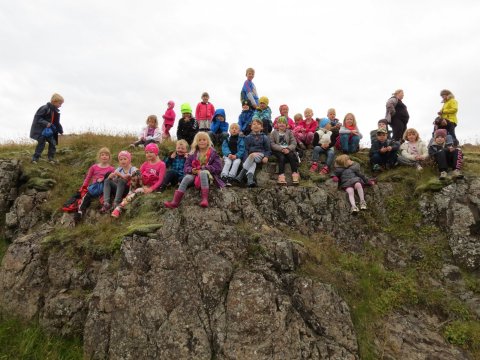 Gönguferð upp með Leirá - yngsta stig