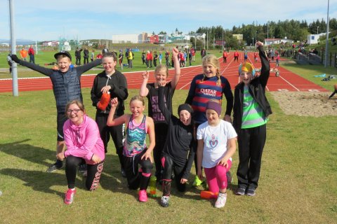 Miðstigsleikarnir í Borgarnesi