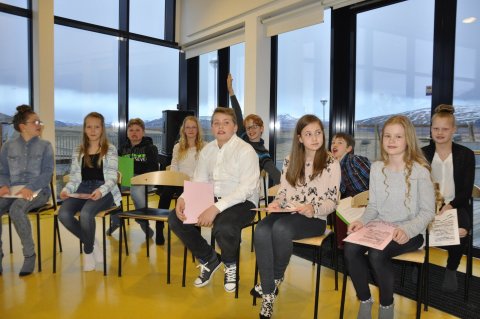 Stóra upplestrarhátíðin í Heiðarskóla