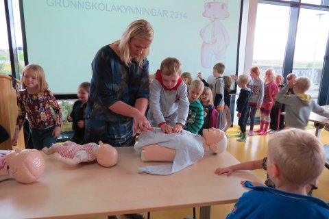 Skyndihjálparkynning Rauða krossins