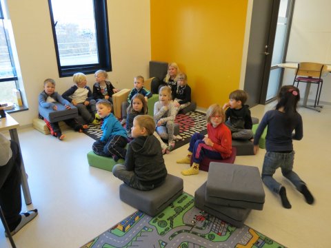 Stjörnuhópur í Heiðarskóla í dag